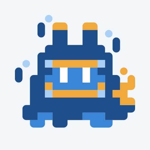 Umiushi Dotton, a pixel-art icon