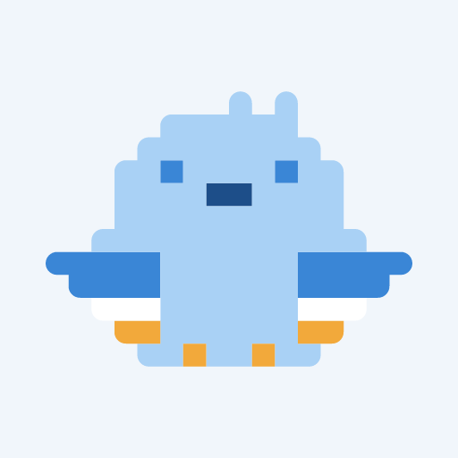 ひこうきひよのドット絵アイコン