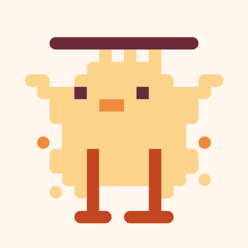ここはおれがおさえるひよのドット絵アイコン