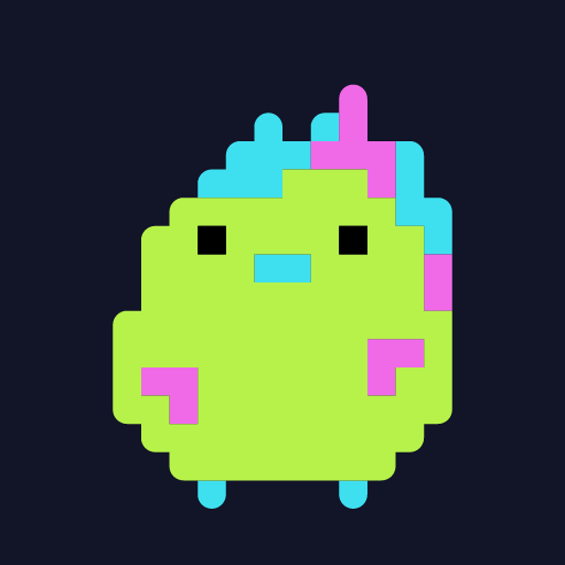 ネオントサカひよのドット絵アイコン