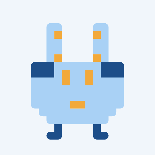 Ereki Hiyo, a pixel-art icon