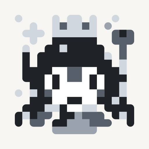 やみのクイーンポセイどっとんのドット絵アイコン