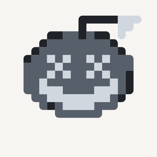 Bomu Kabochan, a pixel-art icon