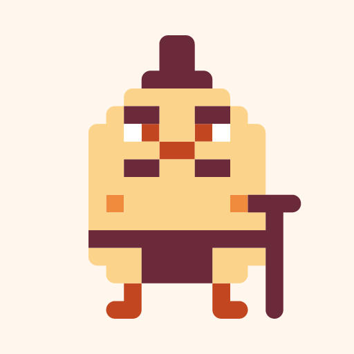 ふんどしおじひよのドット絵アイコン