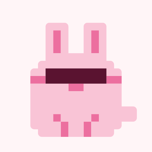 うさぎモザイクひよのドット絵アイコン