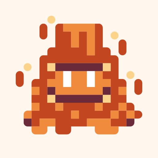 ヴォルケーノどっとんのドット絵アイコン