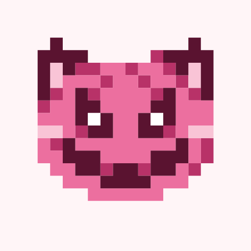 Neko Kabochan, a pixel-art icon