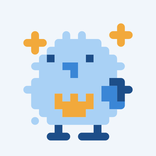 とくべつなしるしもちひよのドット絵アイコン