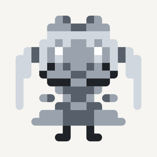 Waidosukaato Hiyo, a pixel-art icon