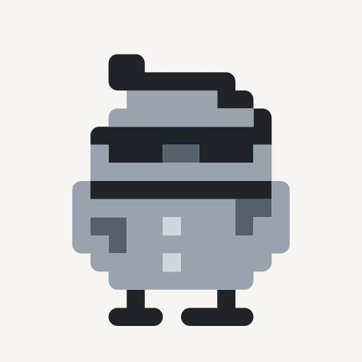 Yankii Hiyo, a pixel-art icon