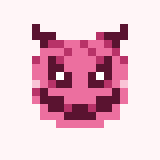 Marugao Kabochan, a pixel-art icon